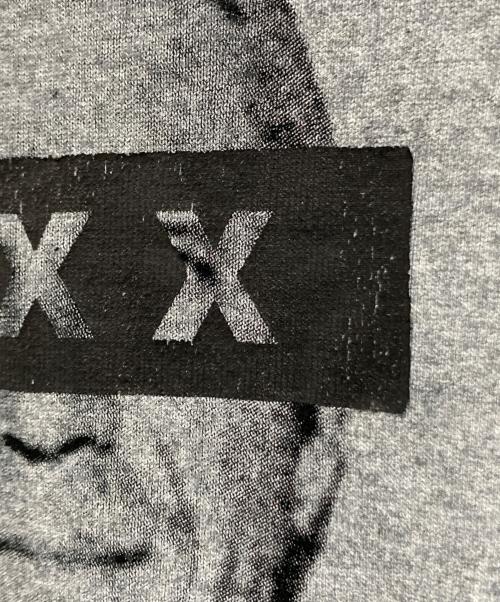 GOD SELECTION XXX（ゴッドセレクショントリプルエックス）GOD SELECTION XXX (ゴッドセレクショントリプルエックス) プリントTシャツ ブラック サイズ:Sの古着・服飾アイテム