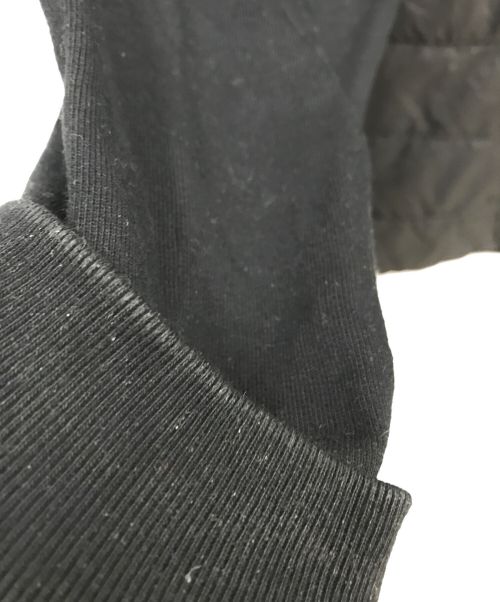 PRADA（プラダ）PRADA (プラダ) ジップアップ中綿ブルゾン/SJC574/ダウンジャケット/ジップジャケット ブラック サイズ:Ｍの古着・服飾アイテム
