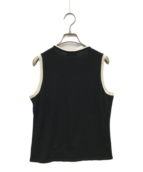 theory（セオリー）theory (セオリー) 24年モデル/Regal Wool Silk Trim Shell/01-4201711 ブラック サイズ:Sの古着・服飾アイテム