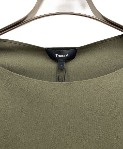 theory（セオリー）theory (セオリー) Prime GGT Straight Top/01-4208201 オリーブ サイズ:Sの古着・服飾アイテム