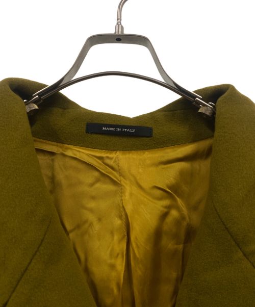 TAGLIATORE（タリアトーレ）TAGLIATORE (タリアトーレ) DAISY BT デイジー ベルテッド ダブルブレスト フーデッドコート グリーン サイズ:38の古着・服飾アイテム