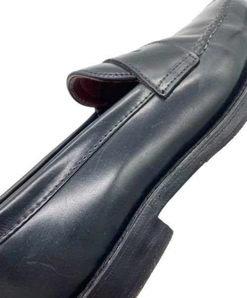 Alden（オールデン）Alden (オールデン) BEAMS PLUS (ビームスプラス) PENNY LOAFER CORDVAN BLACK ブラック サイズ:8Dの古着・服飾アイテム