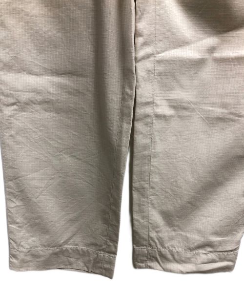 45R（フォーティファイブ・アール）45R (フォーティーファイブアール) リップストップのイージースラックス/イージーパンツ/60760012 アイボリー サイズ:記載なしの古着・服飾アイテム