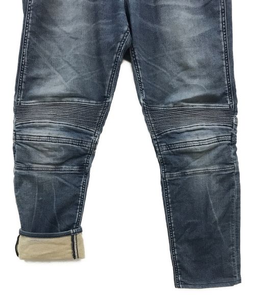 RALPH LAUREN BlackLabel（ラルフローレンブラックレーベル）RALPH LAUREN BlackLabel (ラルフローレンブラックレーベル) バイカーパンツ ブルー サイズ:33の古着・服飾アイテム