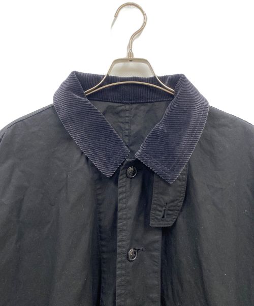 Porter Classic（ポータークラシック）Porter Classic (ポータークラシック) PARAFFIN CORDUROY SWING COAT/パラフィンコーデュロイスウィングコート ブラック サイズ:SIZE 3の古着・服飾アイテム