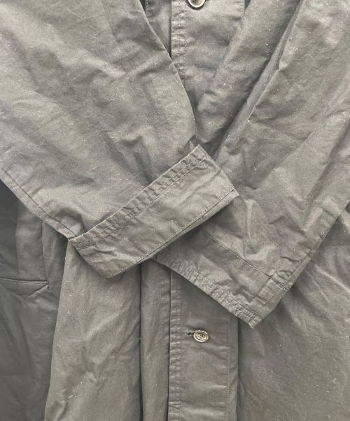 Porter Classic（ポータークラシック）Porter Classic (ポータークラシック) PARAFFIN CORDUROY SWING COAT/パラフィンコーデュロイスウィングコート ブラック サイズ:SIZE 3の古着・服飾アイテム