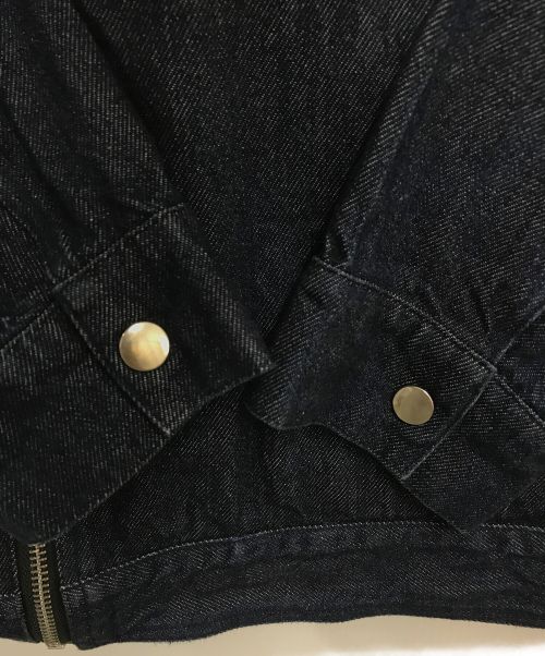 SABBAT13（サバトサーティーン）SABBAT13 (サバトサーティーン) FLABBY DENIM-RIDERS/ライダースジャケット/デニムライダースジャケット/デニムジャケット インディゴ サイズ:Mの古着・服飾アイテム