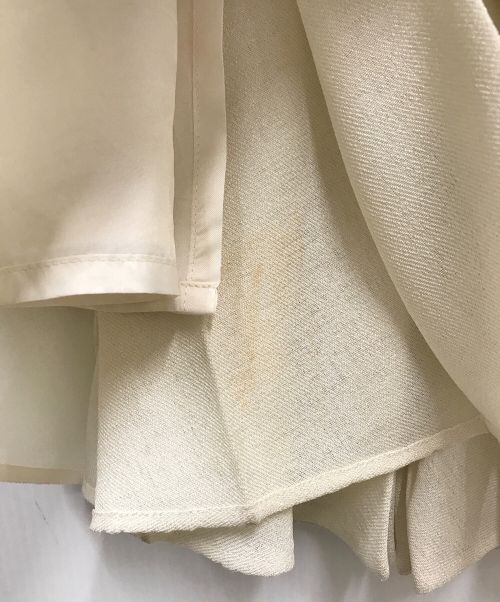 UN3D.（アンスリード）UN3D. (アンスリード) ORIGAMI PLEATS SK LL/522020800601-01/ロングスカート/プリーツスカート ホワイト サイズ:SIZE 36の古着・服飾アイテム