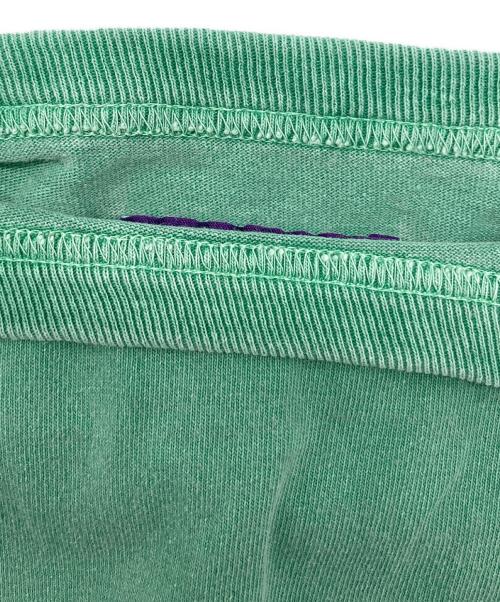 THE NORTHFACE PURPLELABEL（ザ・ノースフェイス パープルレーベル）THE NORTHFACE PURPLELABEL JOURNAL STANDARD (ジャーナルスタンダード) 別注7oz Pigment Dye H/S Pocket Tee グリーン サイズ:Ⅿの古着・服飾アイテム