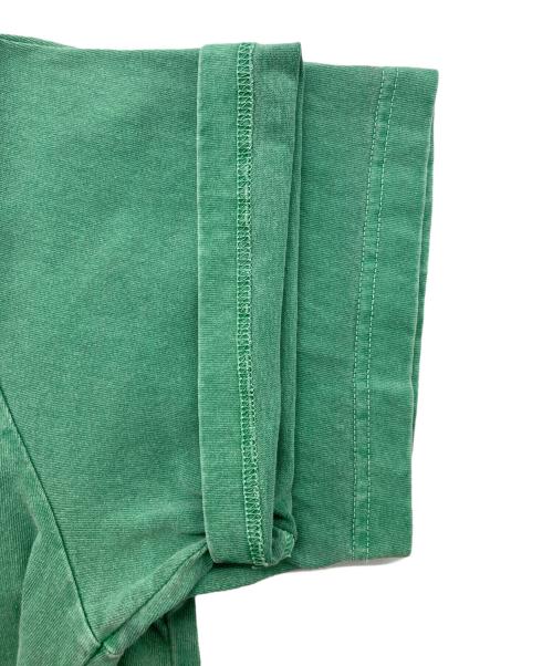 THE NORTHFACE PURPLELABEL（ザ・ノースフェイス パープルレーベル）THE NORTHFACE PURPLELABEL JOURNAL STANDARD (ジャーナルスタンダード) 別注7oz Pigment Dye H/S Pocket Tee グリーン サイズ:Ⅿの古着・服飾アイテム