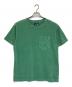 THE NORTHFACE PURPLELABEL（ザ・ノースフェイス パープルレーベル）の古着「別注7oz Pigment Dye H/S Pocket Tee」｜グリーン