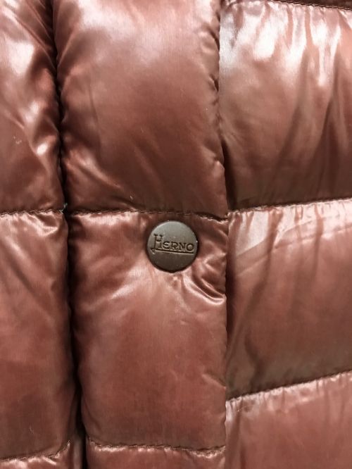 HERNO（ヘルノ）HERNO (ヘルノ) ダウンジャケット/21208-DP-12017-6990 ブラウン サイズ:42の古着・服飾アイテム