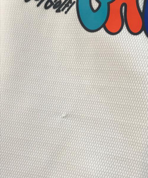 PEARLY GATES（パーリーゲイツ）PEARLY GATES (パーリーゲイツ) マイクロメッシュストレッチ半袖ハイネックカットソー/055-4167552 ホワイト サイズ:1の古着・服飾アイテム