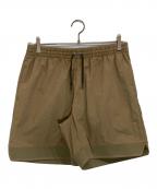 DESCENTE PAUSEデサントポーズ）の古着「SLIT SHORTS」｜ベージュ