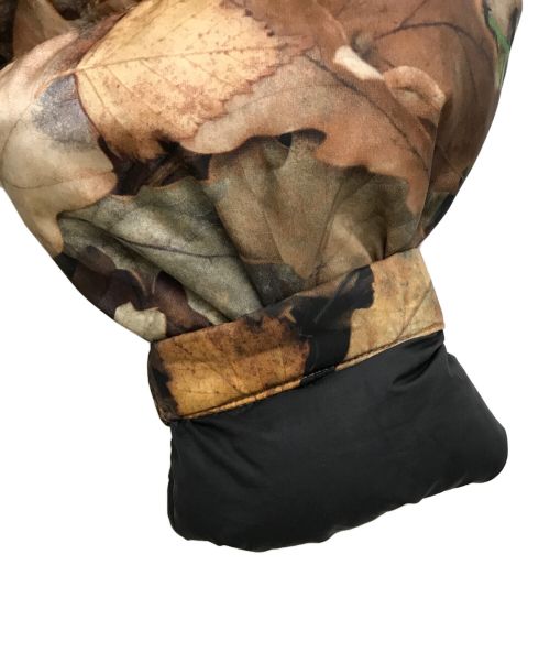 SUPREME（シュプリーム）SUPREME (シュプリーム) THE NORTH FACE (ザ ノース フェイス) LEAVES NUPTSE JACKET/ND51602I ブラウン×ブラック サイズ:Mの古着・服飾アイテム