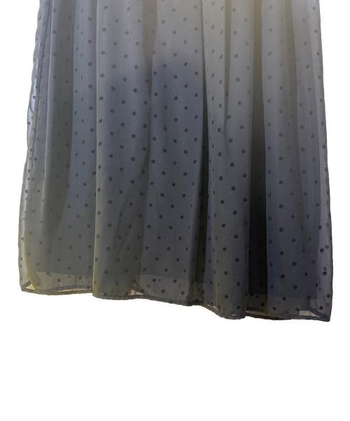 CAROLINA GLASER（カロリナ グレイサー）CAROLINA GLASER (カロリナ グレイサー) ドットチュールワンピース ブラック サイズ:Freeの古着・服飾アイテム