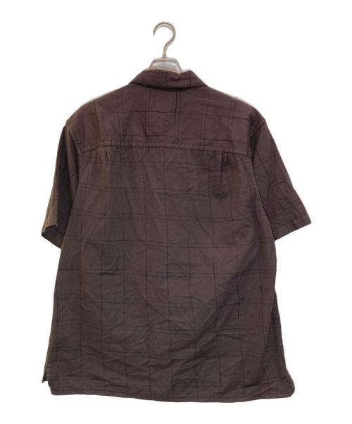Paul Smith RED EAR（ポールスミス レッドイヤー）Paul Smith RED EAR (ポールスミス レッドイヤー) オープンカラーシャツセットアップ ブラウン サイズ:SIZE XXLの古着・服飾アイテム