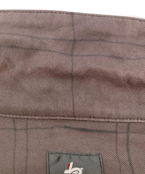 Paul Smith RED EAR（ポールスミス レッドイヤー）Paul Smith RED EAR (ポールスミス レッドイヤー) オープンカラーシャツセットアップ ブラウン サイズ:SIZE XXLの古着・服飾アイテム