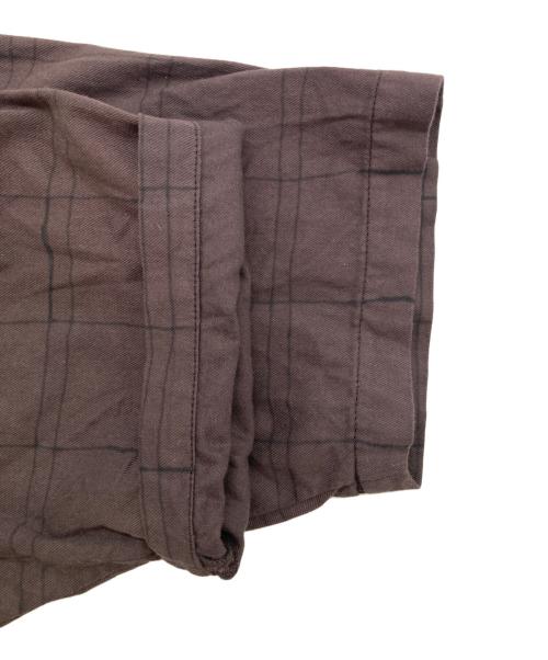 Paul Smith RED EAR（ポールスミス レッドイヤー）Paul Smith RED EAR (ポールスミス レッドイヤー) オープンカラーシャツセットアップ ブラウン サイズ:SIZE XXLの古着・服飾アイテム