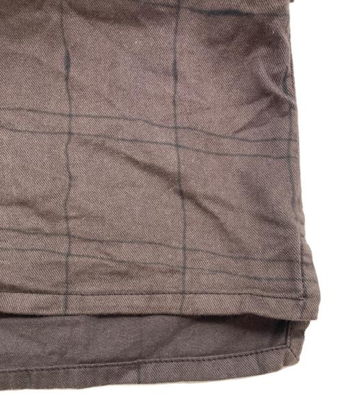 Paul Smith RED EAR（ポールスミス レッドイヤー）Paul Smith RED EAR (ポールスミス レッドイヤー) オープンカラーシャツセットアップ ブラウン サイズ:SIZE XXLの古着・服飾アイテム