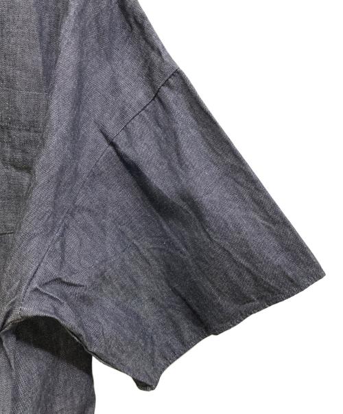 Ameri（アメリ）AMERI (アメリ) OTONA COMPACT DENIM SHIRT インディゴ サイズ:Fの古着・服飾アイテム