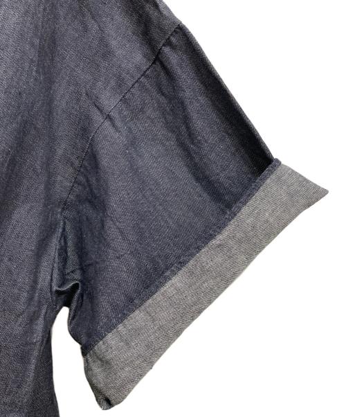 Ameri（アメリ）AMERI (アメリ) OTONA COMPACT DENIM SHIRT インディゴ サイズ:Fの古着・服飾アイテム