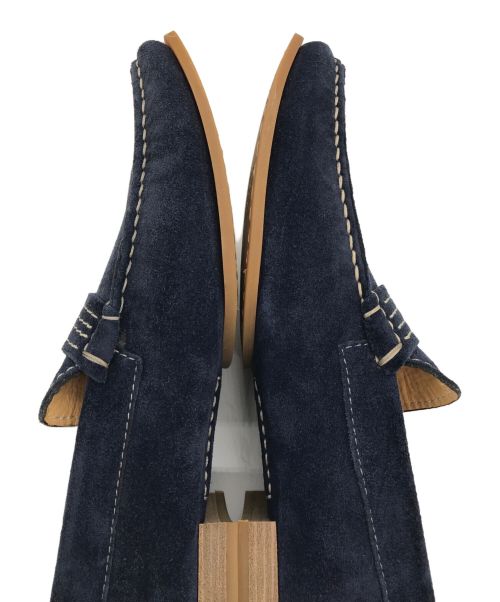 LOEWE（ロエベ）LOEWE (ロエベ) ドライビングシューズ ネイビー サイズ:41の古着・服飾アイテム