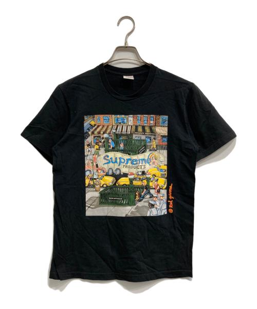 SUPREME（シュプリーム）SUPREME (シュプリーム) Manhattan tee ブラック サイズ:Sの古着・服飾アイテム