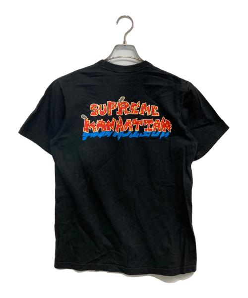 SUPREME（シュプリーム）SUPREME (シュプリーム) Manhattan tee ブラック サイズ:Sの古着・服飾アイテム
