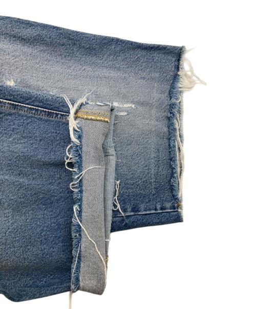 GUCCI（グッチ）GUCCI (グッチ) ダメージ加工デニムショートパンツ 631181 XDBEU ブルー サイズ:30の古着・服飾アイテム