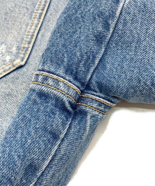 GUCCI（グッチ）GUCCI (グッチ) ダメージ加工デニムショートパンツ 631181 XDBEU ブルー サイズ:30の古着・服飾アイテム