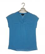 theoryセオリー）の古着「Powder Crepe PKT Popover N」｜ブルー