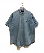 RALPH LAURENラルフローレン）の古着「半袖デニムシャツ」｜ブルー