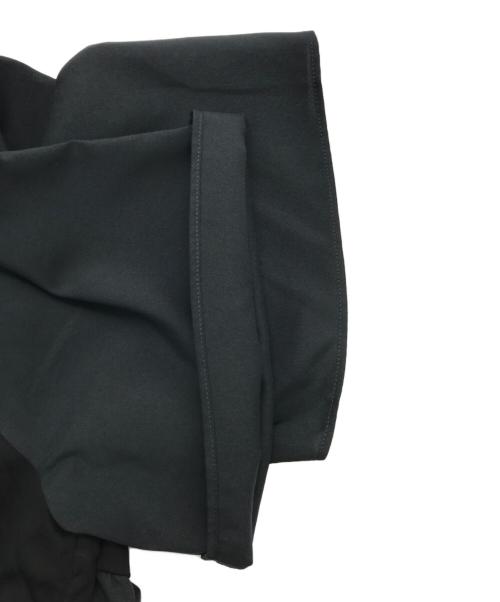 BLUE LABEL CRESTBRIDGE（ブルーレーベルクレストブリッジ）BLUE LABEL CRESTBRIDGE (ブルーレーベルクレストブリッジ) ライトトロクリアティアードドレス ブラック サイズ:38の古着・服飾アイテム