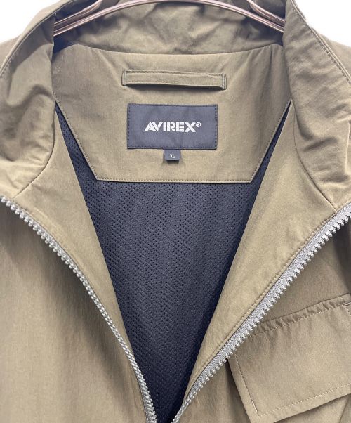 AVIREX（アヴィレックス）AVIREX (アヴィレックス) ACTIVE VEST/ベスト/783-4157002 オリーブ サイズ:XLの古着・服飾アイテム