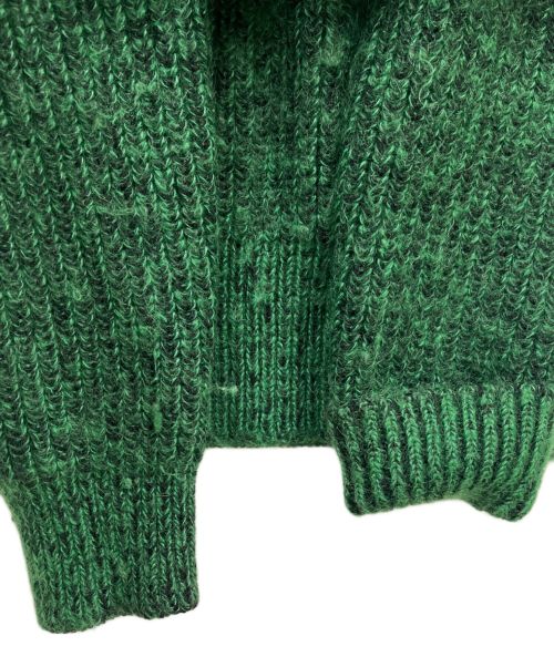 yusuke ikeura（ユースケ イケウラ）yusuke ikeura (ユースケ イケウラ) Chewy Rich Silk Mohair Crew/MOTGR3001 グリーン サイズ:1の古着・服飾アイテム