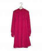 Pinky & Dianneピンキーアンドダイアン）の古着「[URBAN PRECIOUS] プリーツワンピース」｜ピンク