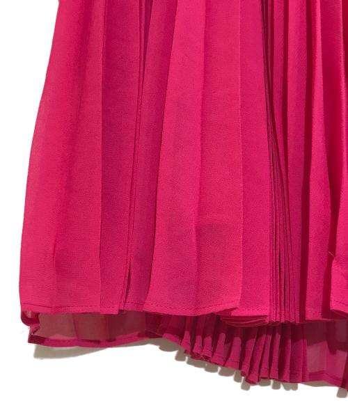 Pinky & Dianne（ピンキーアンドダイアン）Pinky & Dianne (ピンキーアンドダイアン) [URBAN PRECIOUS] プリーツワンピース ピンク サイズ:36の古着・服飾アイテム