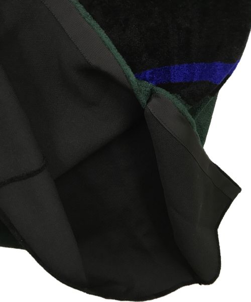 UN3D.（アンスリード）UN3D. (アンスリード) モールタイトニットスカート/ニットスカート/ロングスカート/522340804001 ブラック サイズ:36の古着・服飾アイテム