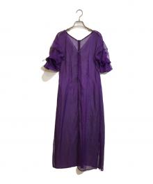 UN3D.（アンスリード）の古着「VOLUME SLEEVE OP/522020301501」｜パープル