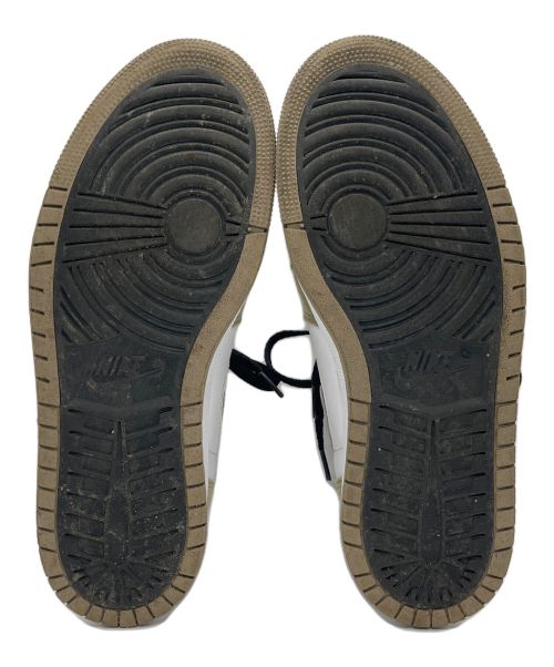 NIKE（ナイキ）NIKE (ナイキ) AIR JORDAN 1 ZOOM CMFT/CT0978-203 カーキ×ホワイト サイズ:27.5cmの古着・服飾アイテム