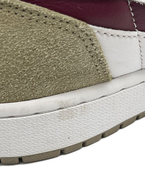 NIKE（ナイキ）NIKE (ナイキ) AIR JORDAN 1 ZOOM CMFT/CT0978-203 カーキ×ホワイト サイズ:27.5cmの古着・服飾アイテム