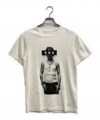 GOD SELECTION XXXゴッドセレクショントリプルエックス）の古着「プリントTシャツ」｜ホワイト