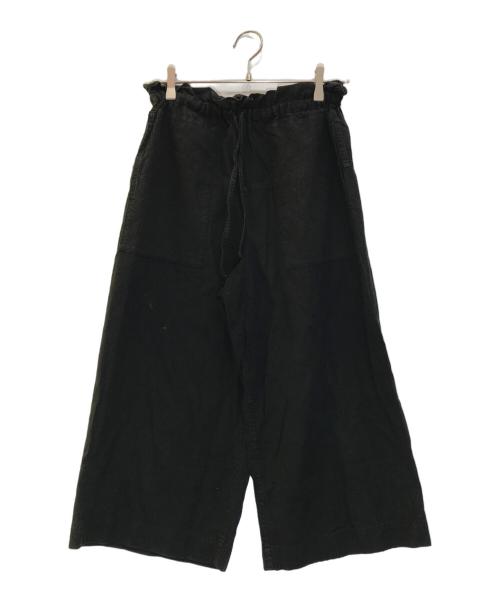 me ISSEY MIYAKE（ミーイッセイ ミヤケ）me ISSEY MIYAKE (ミーイッセイ ミヤケ) アシンメトリー サルエルパンツ/MI82FF591 ブラック サイズ:-の古着・服飾アイテム