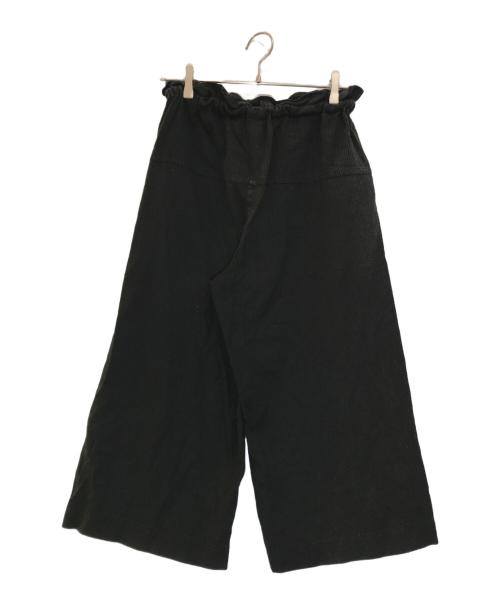 me ISSEY MIYAKE（ミーイッセイ ミヤケ）me ISSEY MIYAKE (ミーイッセイ ミヤケ) アシンメトリー サルエルパンツ/MI82FF591 ブラック サイズ:-の古着・服飾アイテム