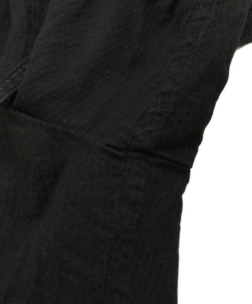 me ISSEY MIYAKE（ミーイッセイ ミヤケ）me ISSEY MIYAKE (ミーイッセイ ミヤケ) アシンメトリー サルエルパンツ/MI82FF591 ブラック サイズ:-の古着・服飾アイテム