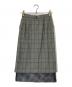 JOHN LAWRENCE SULLIVAN (ジョン ローレンス サリバン) メッシュレイヤードスカート/2C025-0618-62 グレー サイズ:M：3500円