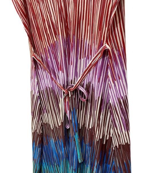 PLEATS PLEASE（プリーツプリーズ）PLEATS PLEASE (プリーツプリーズ) プリーツワンピース マルチカラー サイズ:3の古着・服飾アイテム