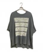 GENE HEAVENTSジーンヘブンズ）の古着「フィールザグルーヴビッグティー」｜グレー