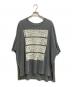 GENE HEAVENTS（ジーンヘブンズ）の古着「フィールザグルーヴビッグティー」｜グレー